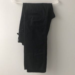 JUST CAVALLI Black moto skinny jeans